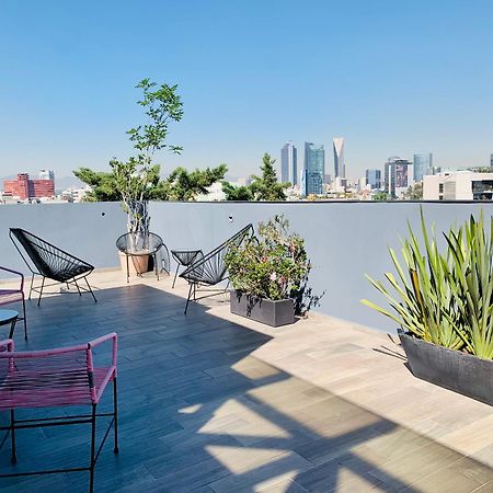 Alojamiento En La Colonia Roma Mexico City Ngoại thất bức ảnh